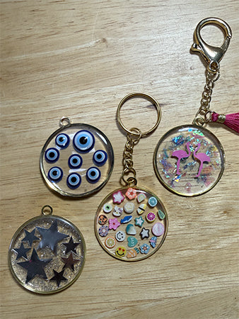 Resin Jewelry Workshop + Sip, March 26, 2026