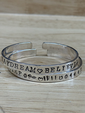 Stamped Silver Bracelet + Sip Workshop, February 14, 2026
